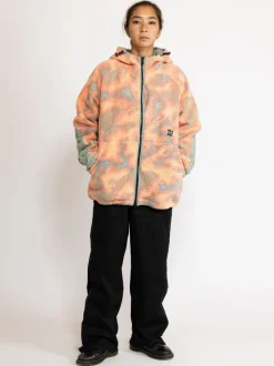 Volcom – TT B Iguchi – Fleece-Kapuzenpullover mit Reißverschluss